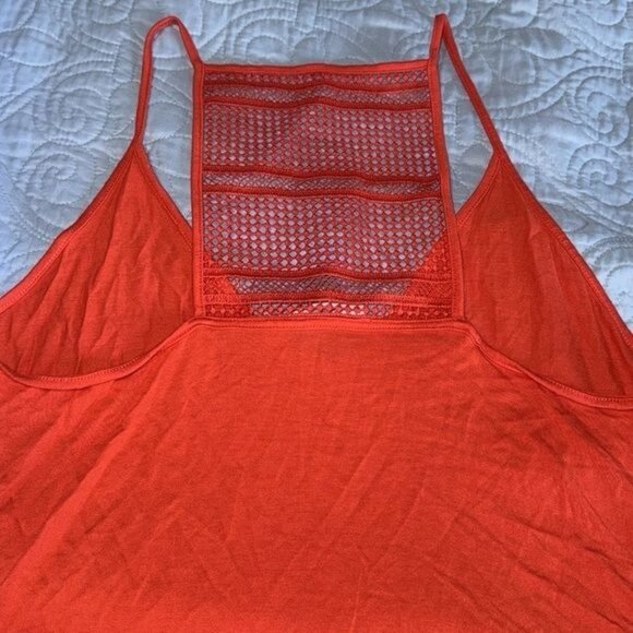 Old Navy  Sleeveless Tank Top With Mesh Back Detail Size M - Picture 6 of 7